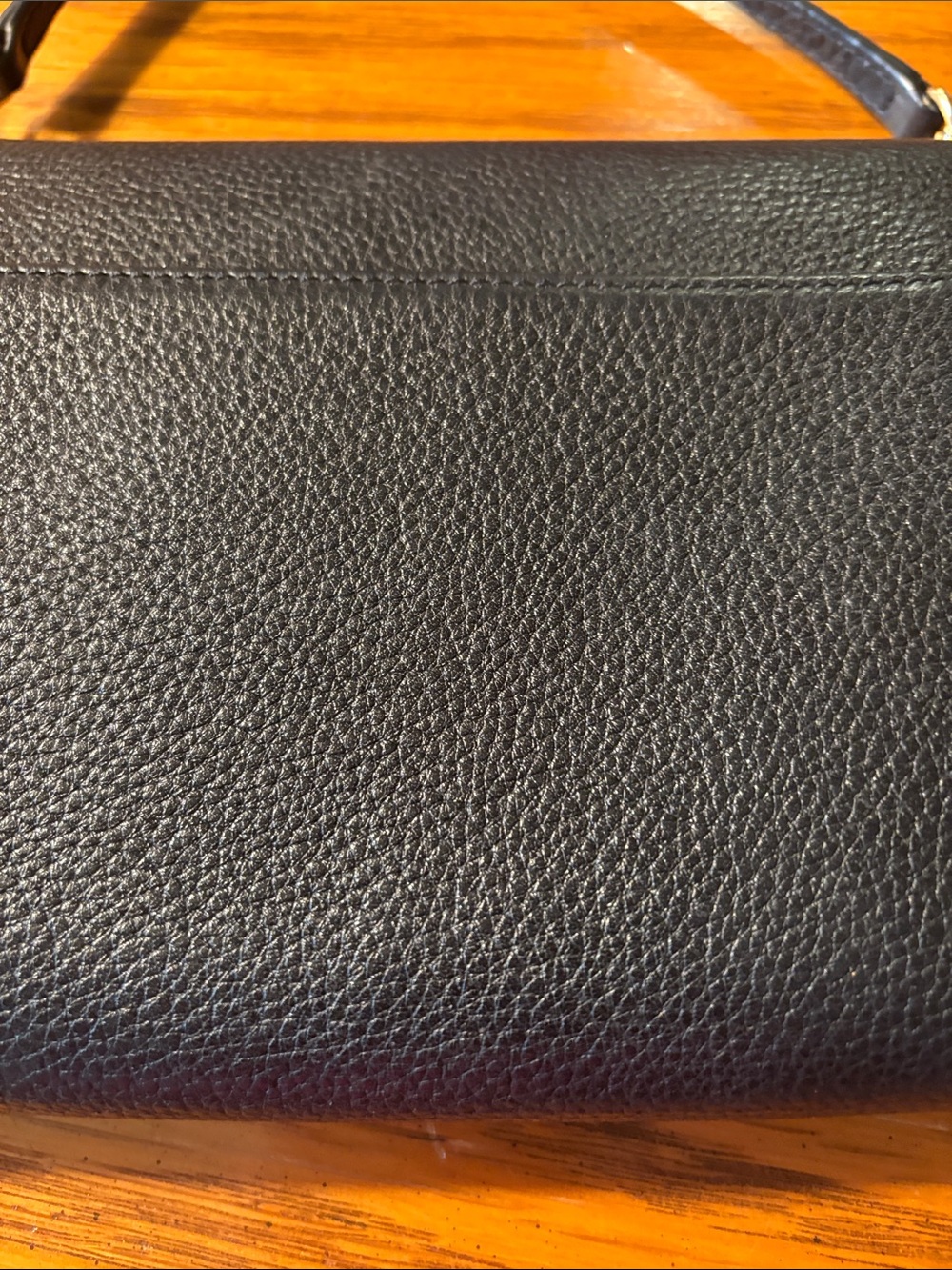 Tory Burch genuine leather crossbody tri fold